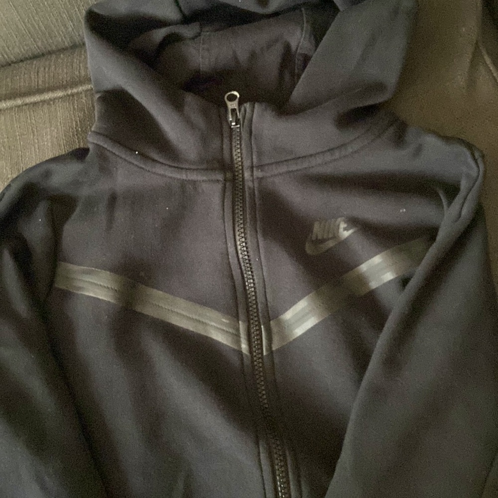 Medium kids size black Nike tech fleece